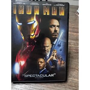 Iron Man DVD 2008 Marvel Studios Robert Downey Jr Widescreen Action Movie